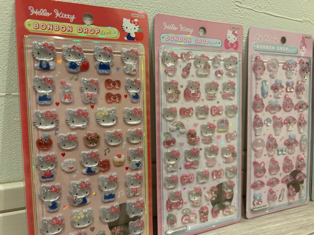 ボンボンドロップシール 正規品　サンリオ第一弾　通常サイズ（大）