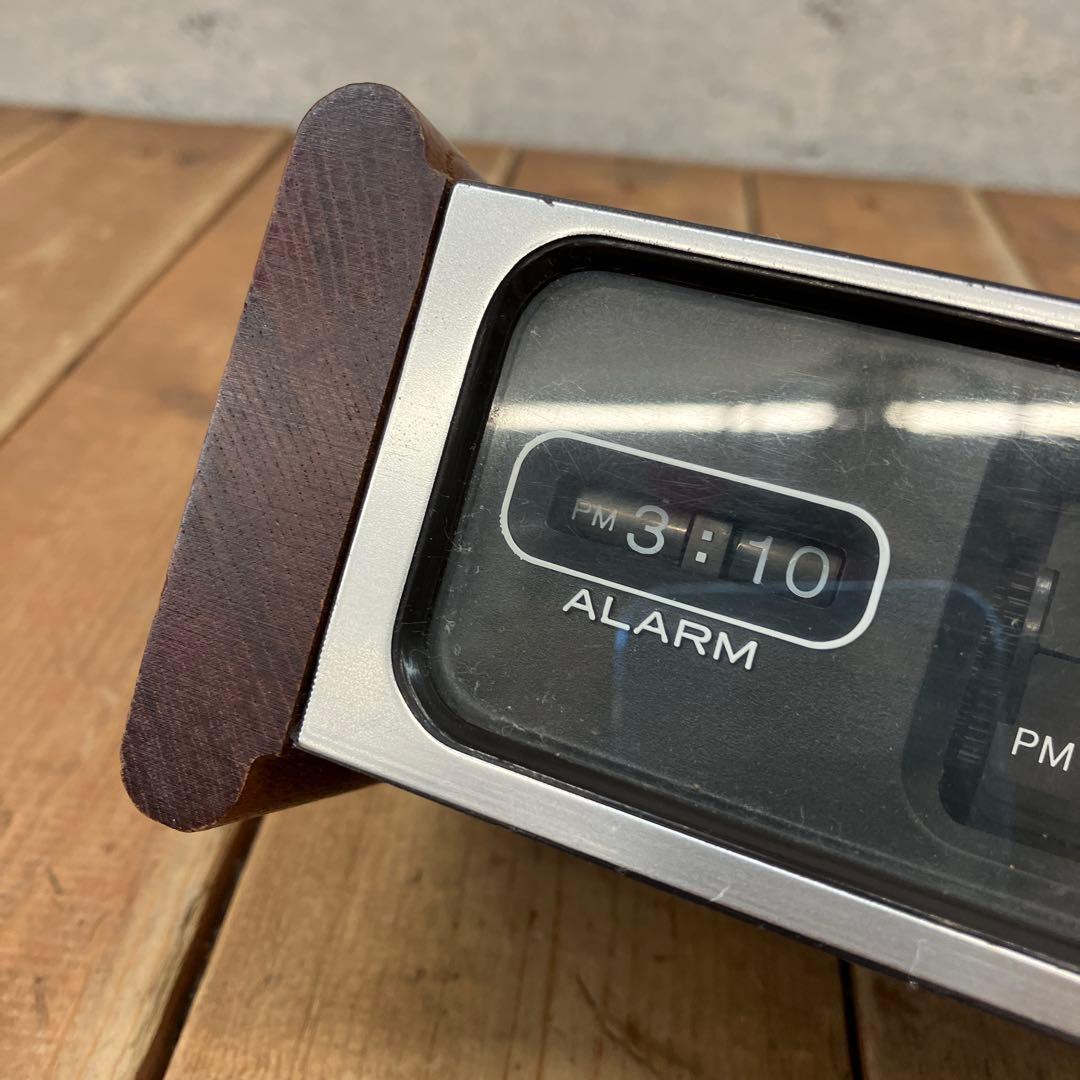 昭和レトロ セイコー クオーツ 当時物 パタパタ時計 置時計 時計 クロック