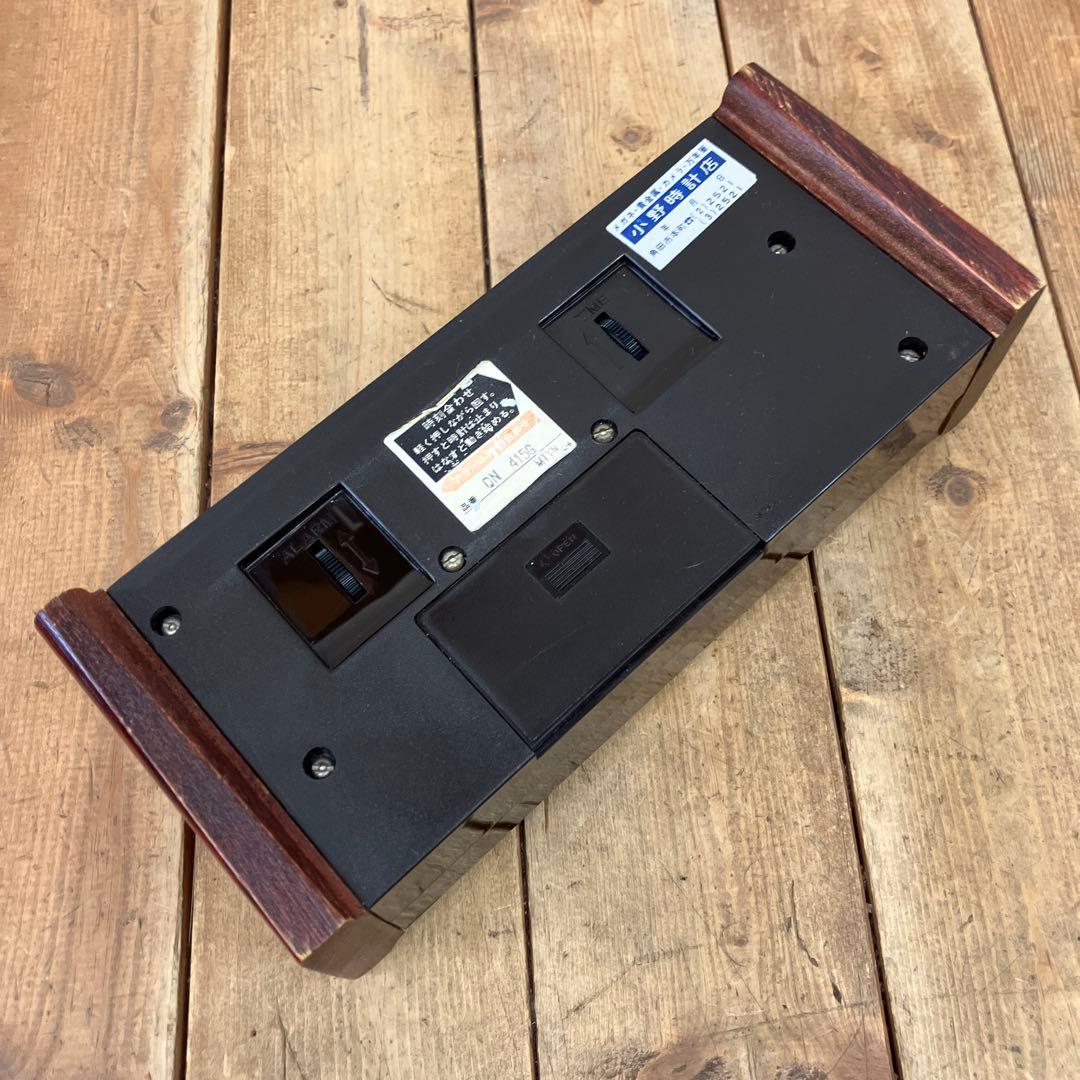 昭和レトロ セイコー クオーツ 当時物 パタパタ時計 置時計 時計 クロック