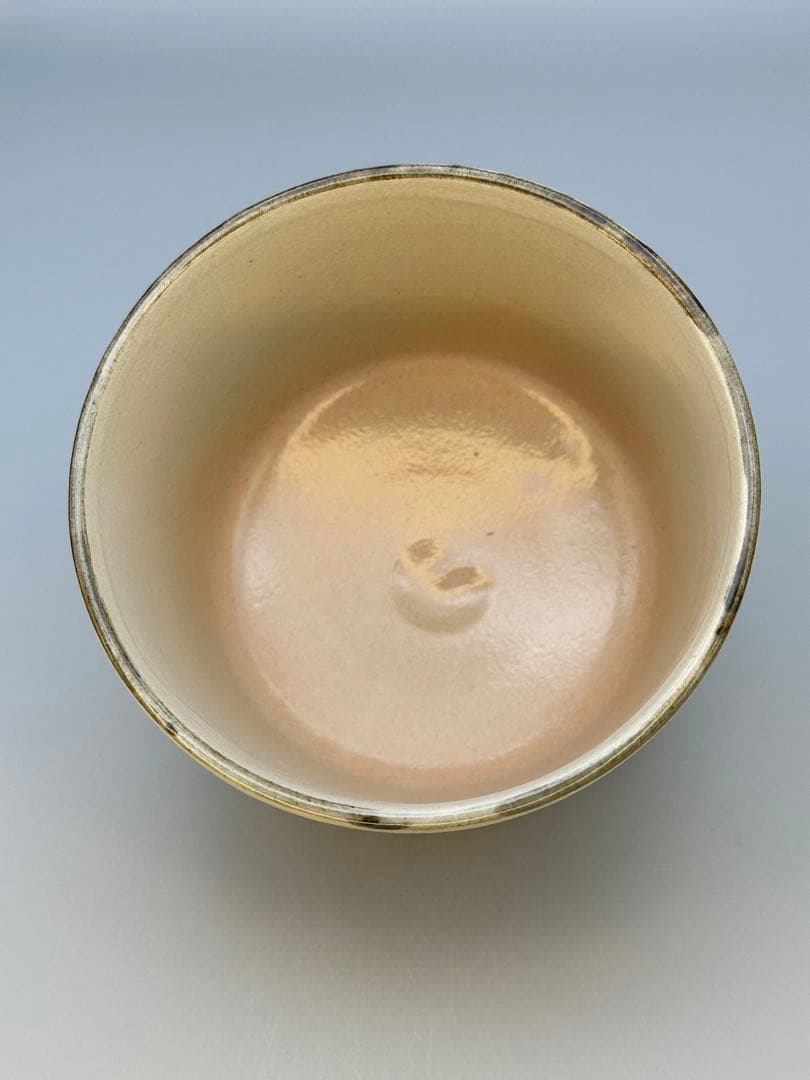 茶道具　茶碗　永楽善五郎　松絵茶碗