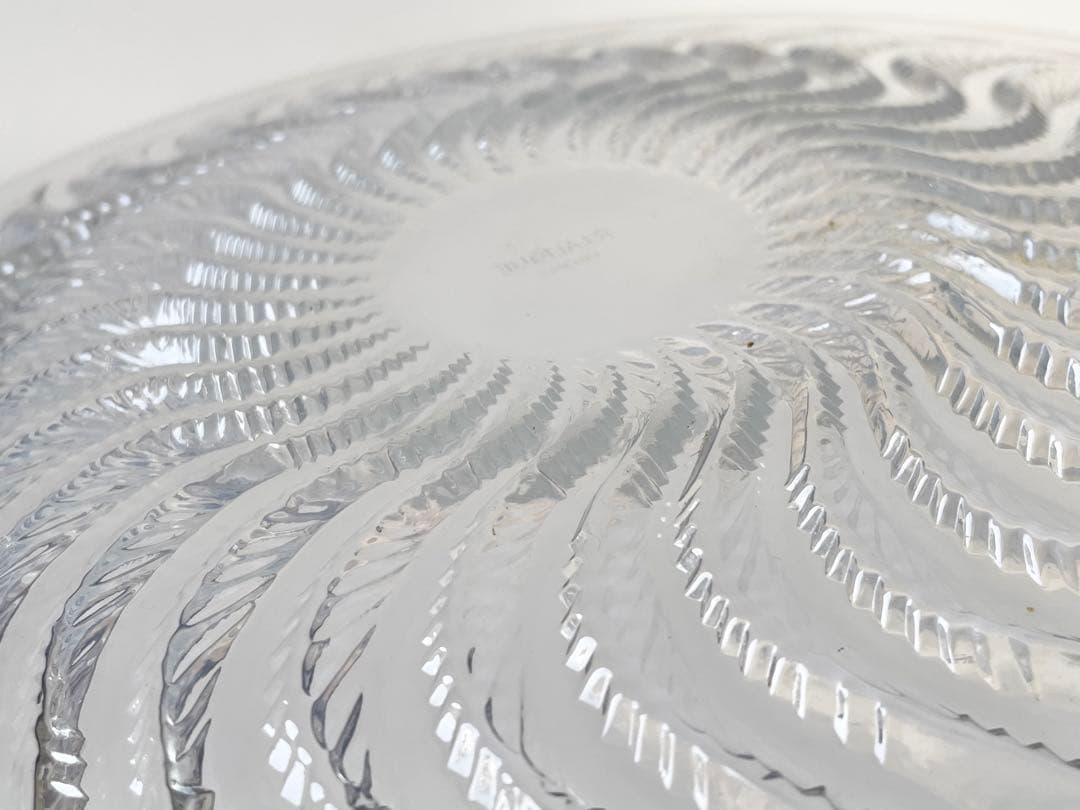 R.LALIQUEルネラリックActiniaイソギンチャク　浅鉢　大皿　プレート