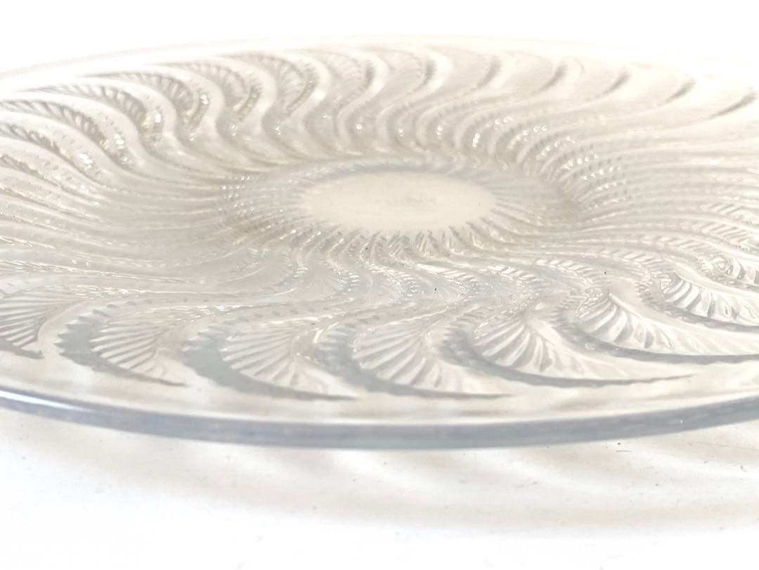 R.LALIQUEルネラリックActiniaイソギンチャク　浅鉢　大皿　プレート