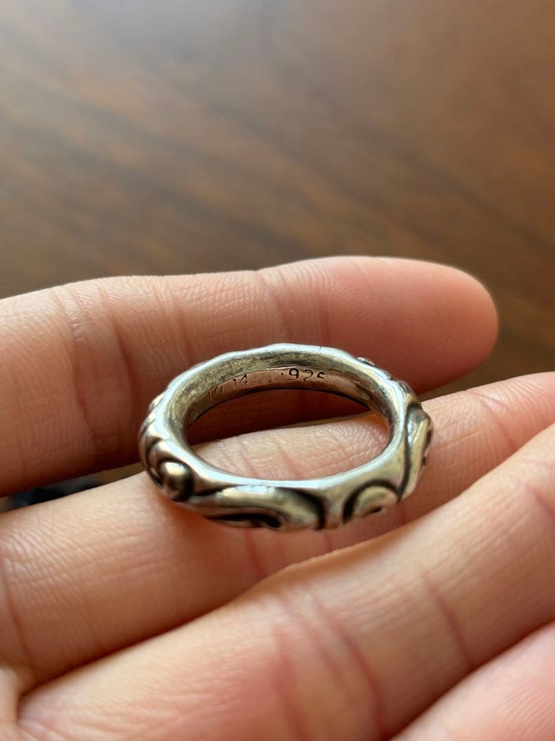 Chrome hearts スクロールバンド　リング