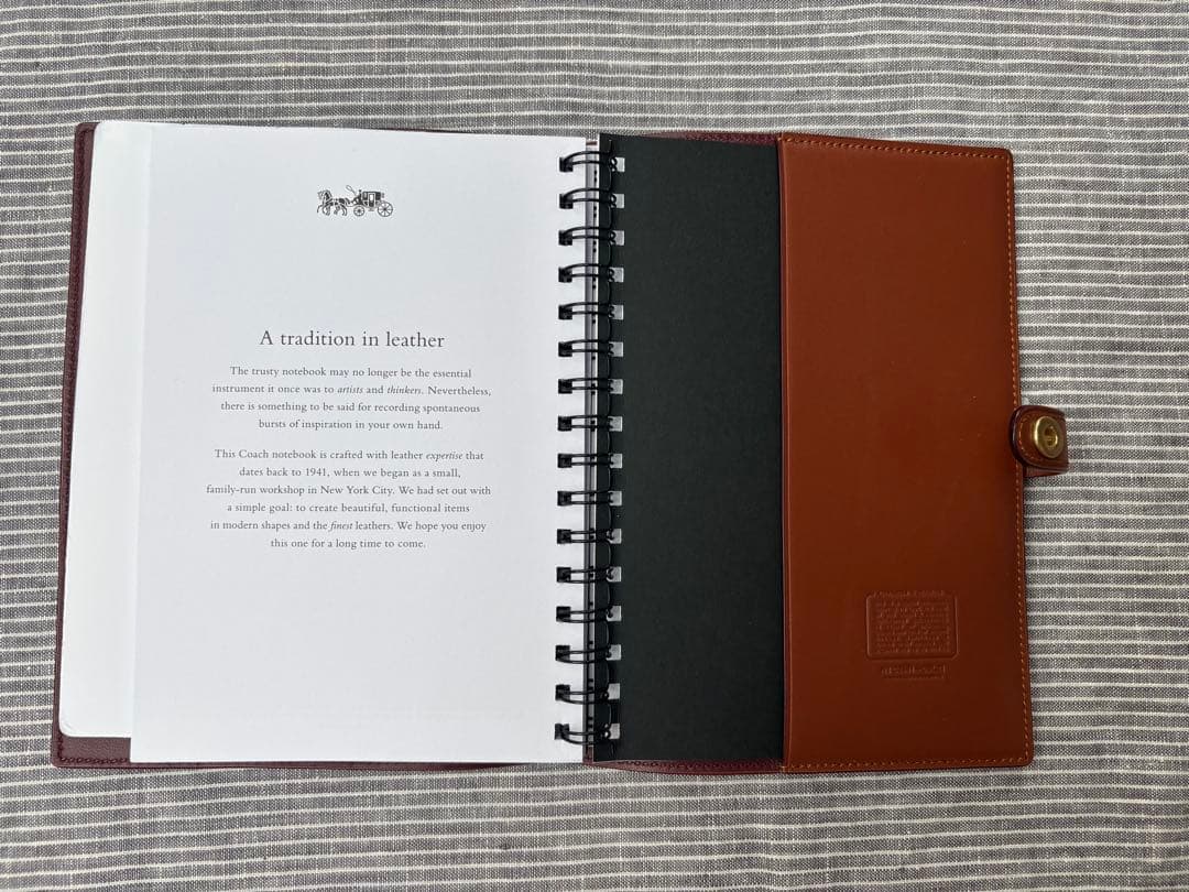 新品　コーチ　ピーナッツ　スヌーピー　ノート　ノートブック　シグネチャー