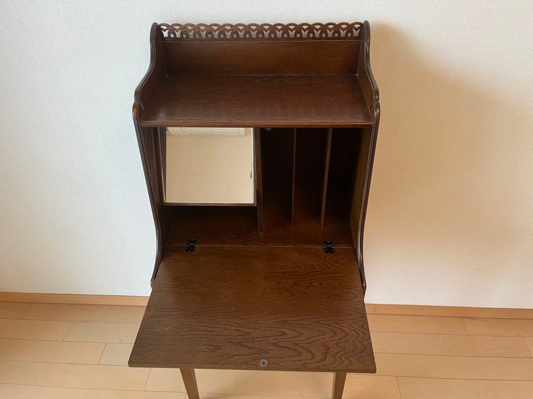 美品 定価21万円 パリの雑貨屋 ライティングビューロー チェア ドレッサー