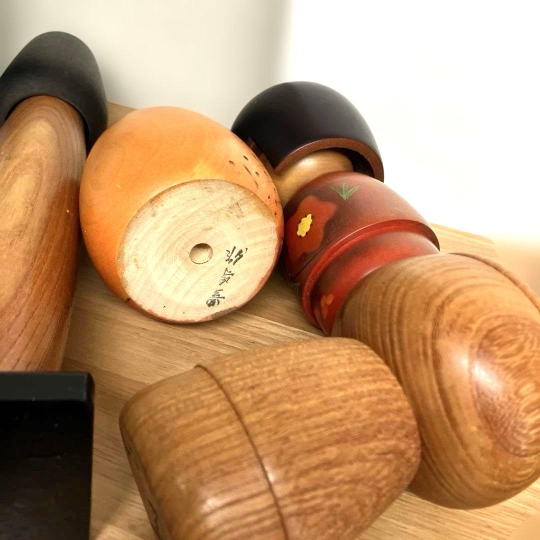 J*h様 創作こけし　豊楽　正楽　卯三郎　快平　まさし作　等