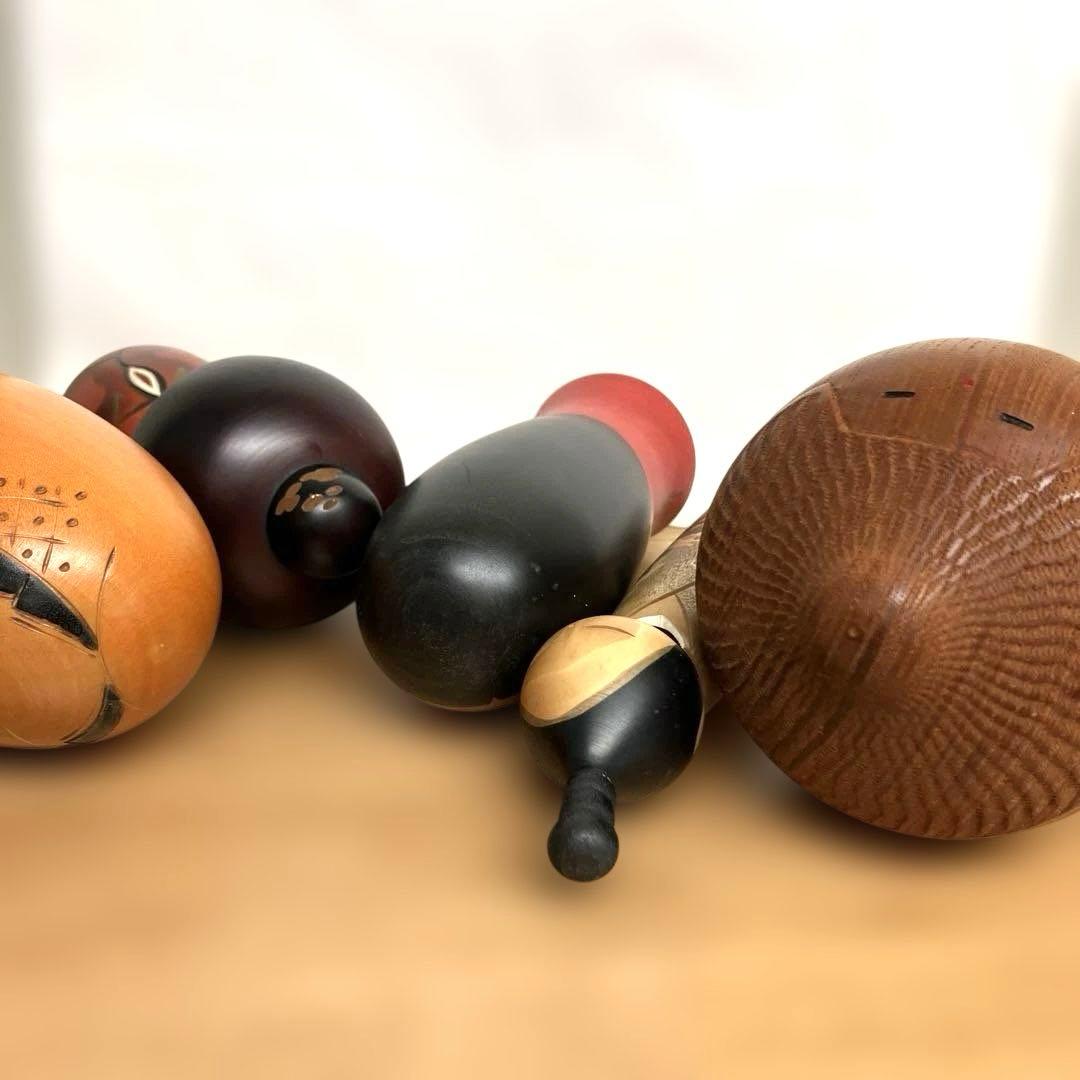 J*h様 創作こけし　豊楽　正楽　卯三郎　快平　まさし作　等