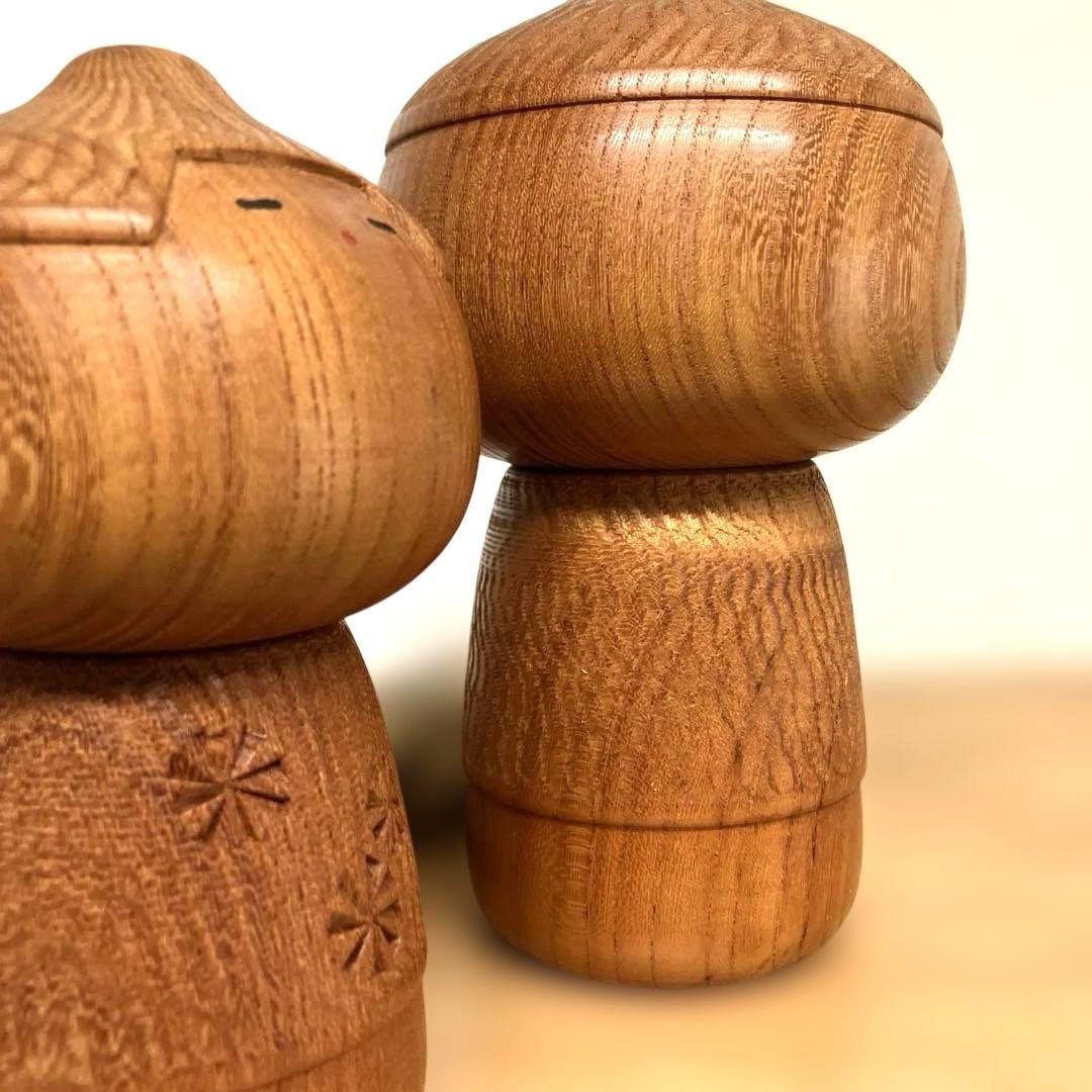 J*h様 創作こけし　豊楽　正楽　卯三郎　快平　まさし作　等