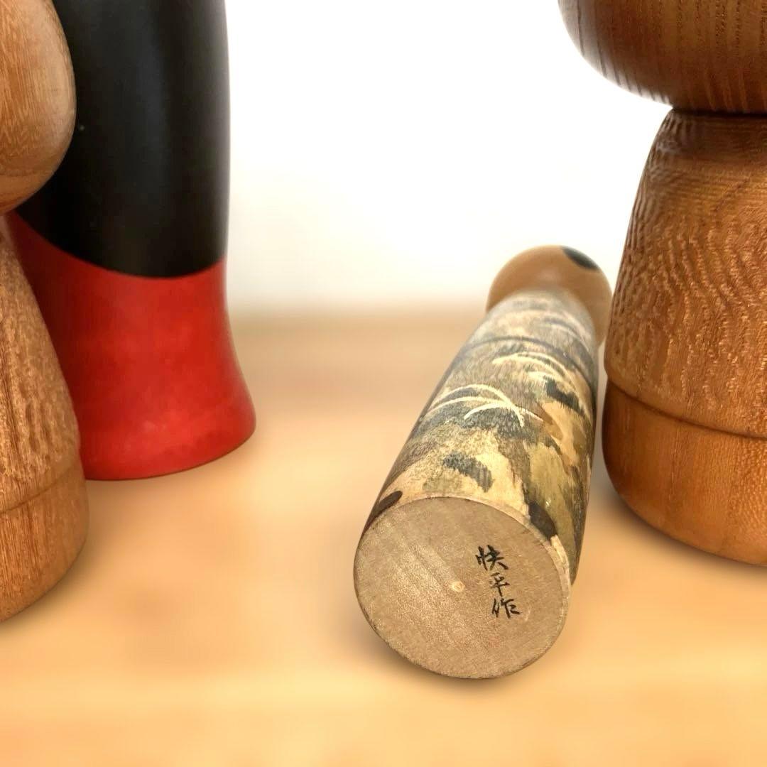 J*h様 創作こけし　豊楽　正楽　卯三郎　快平　まさし作　等