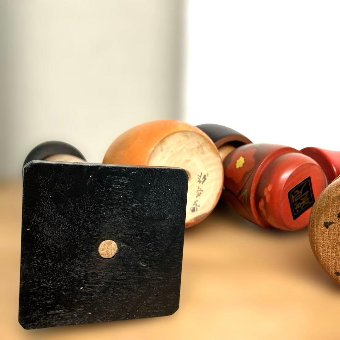 J*h様 創作こけし　豊楽　正楽　卯三郎　快平　まさし作　等