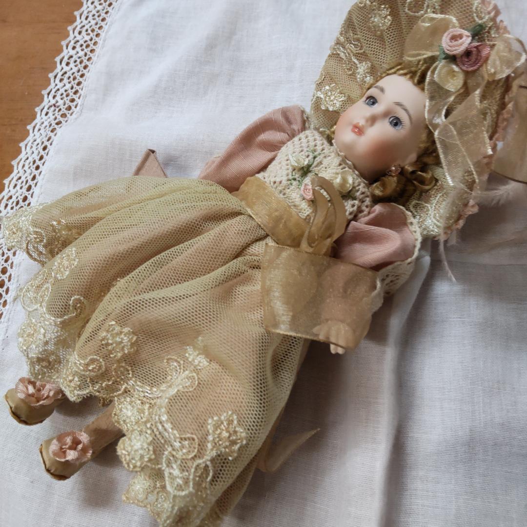 ミニョネット　アンティークドールリプロ　人形　　ジュモ一風