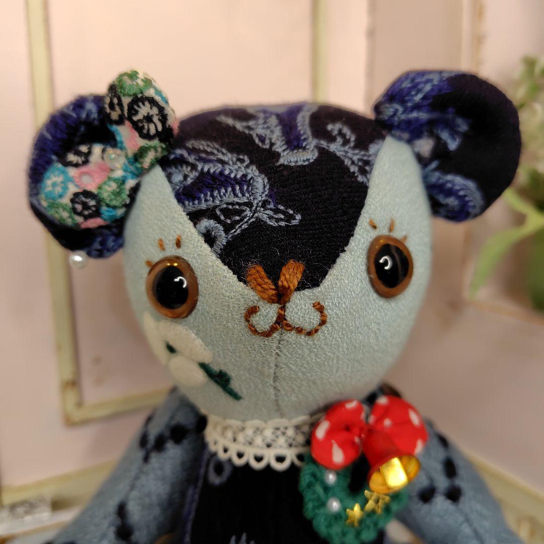 梅*様 【オークションです】ミナペルホネン＊ハンドメイド＊ぬいぐるみ＊テディベア