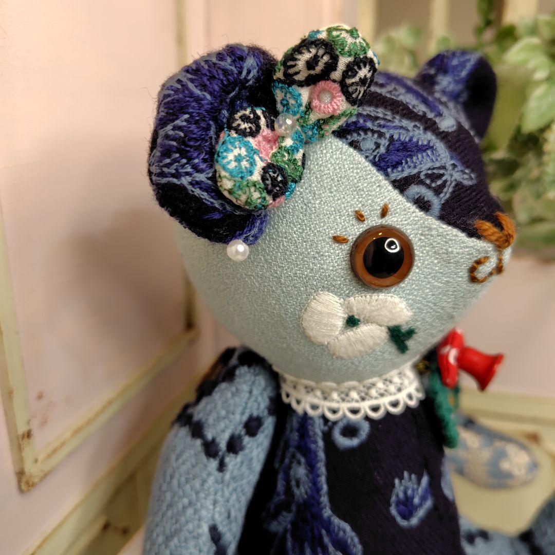 梅*様 【オークションです】ミナペルホネン＊ハンドメイド＊ぬいぐるみ＊テディベア