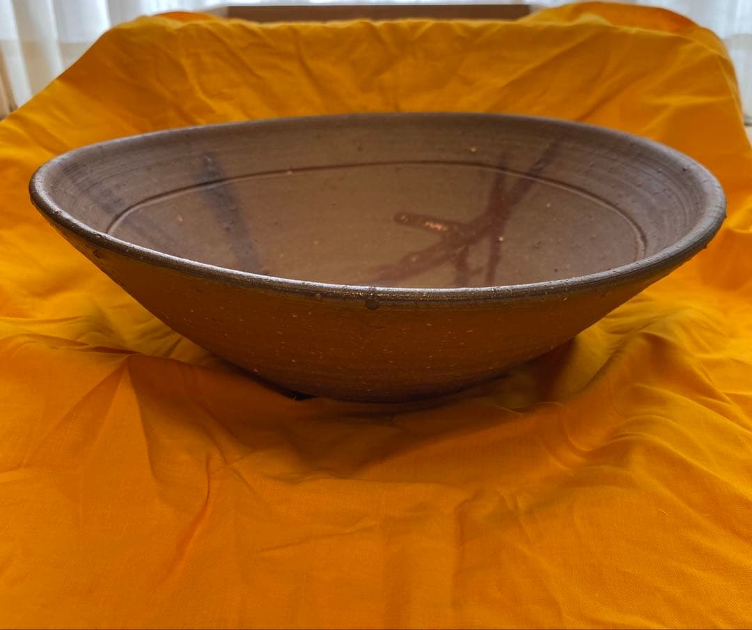 ★備前焼 鈴木黄弌作 鉢 作家物 未使用品 箱付