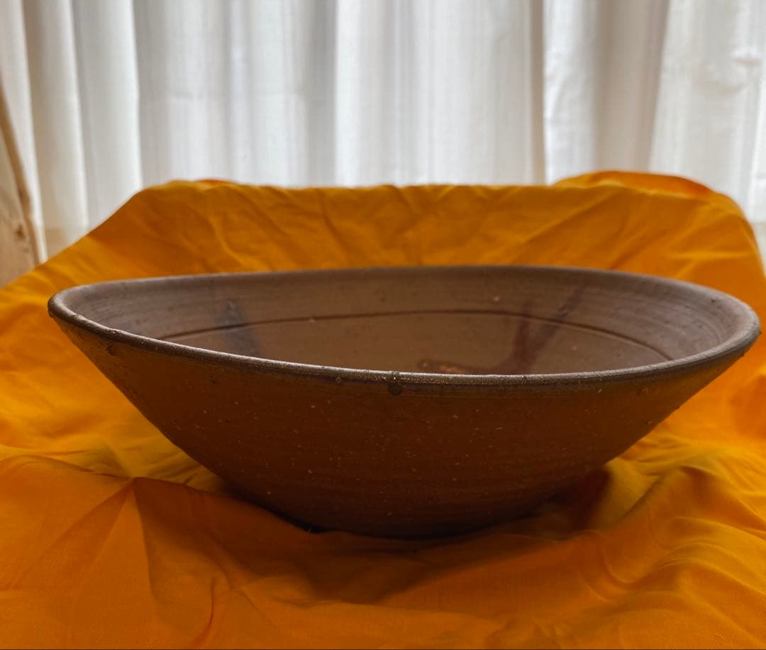 ★備前焼 鈴木黄弌作 鉢 作家物 未使用品 箱付