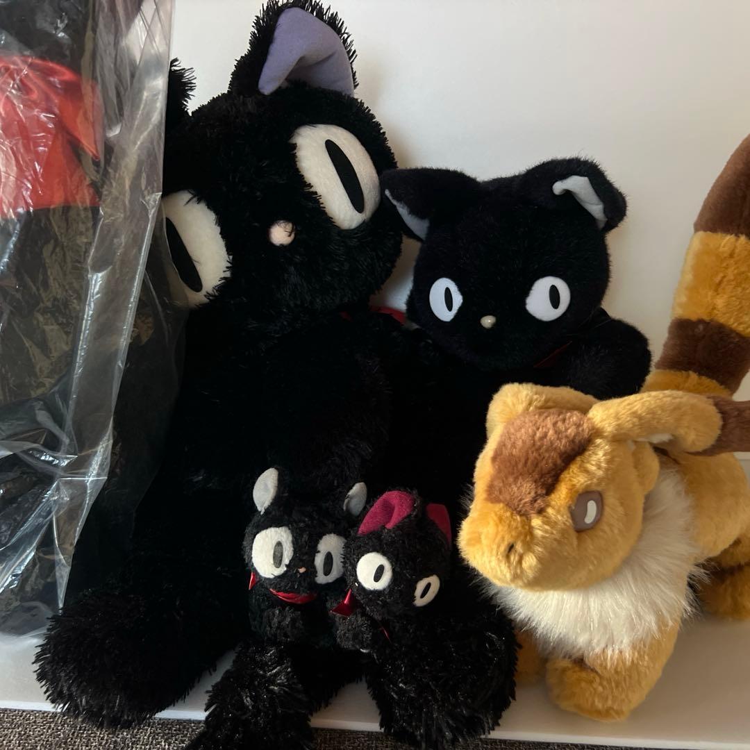 【ジジ引き取りお願いします】魔女の宅急便　ジジLL　ぬいぐるみ 他セット