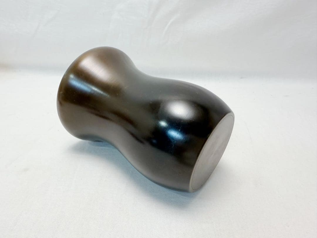 未使用 茶道具 唐銅 槍の鞘 建水 元箱