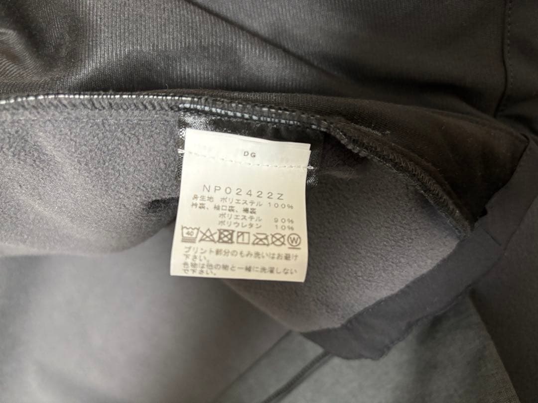 THE NORTH FACE ソフトシェルジャケット ダークグレー Mサイズ