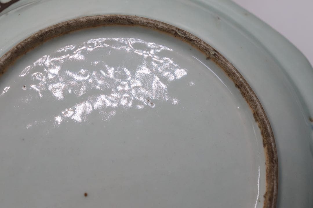 中国　清時代　南京山水紋湯鉢　共箱　送料込み0521