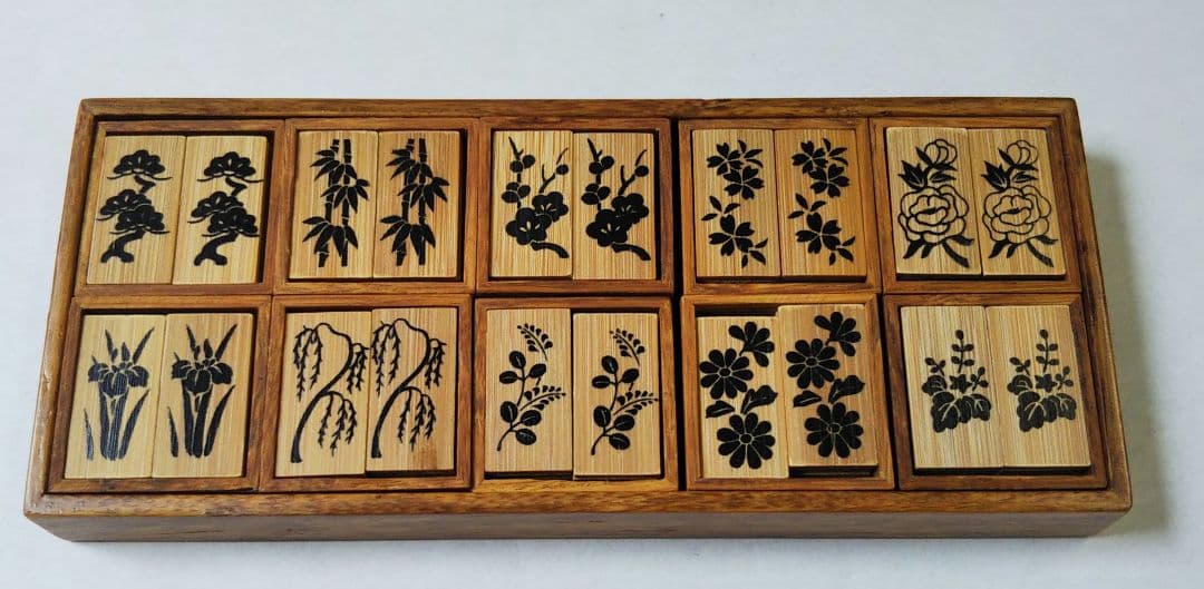 茶道具 十種香札 香札 白竹 上 宮下竹憲 新品未使用