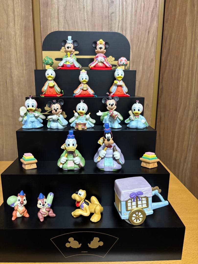 ディズニー　雛人形　ひな人形　五段