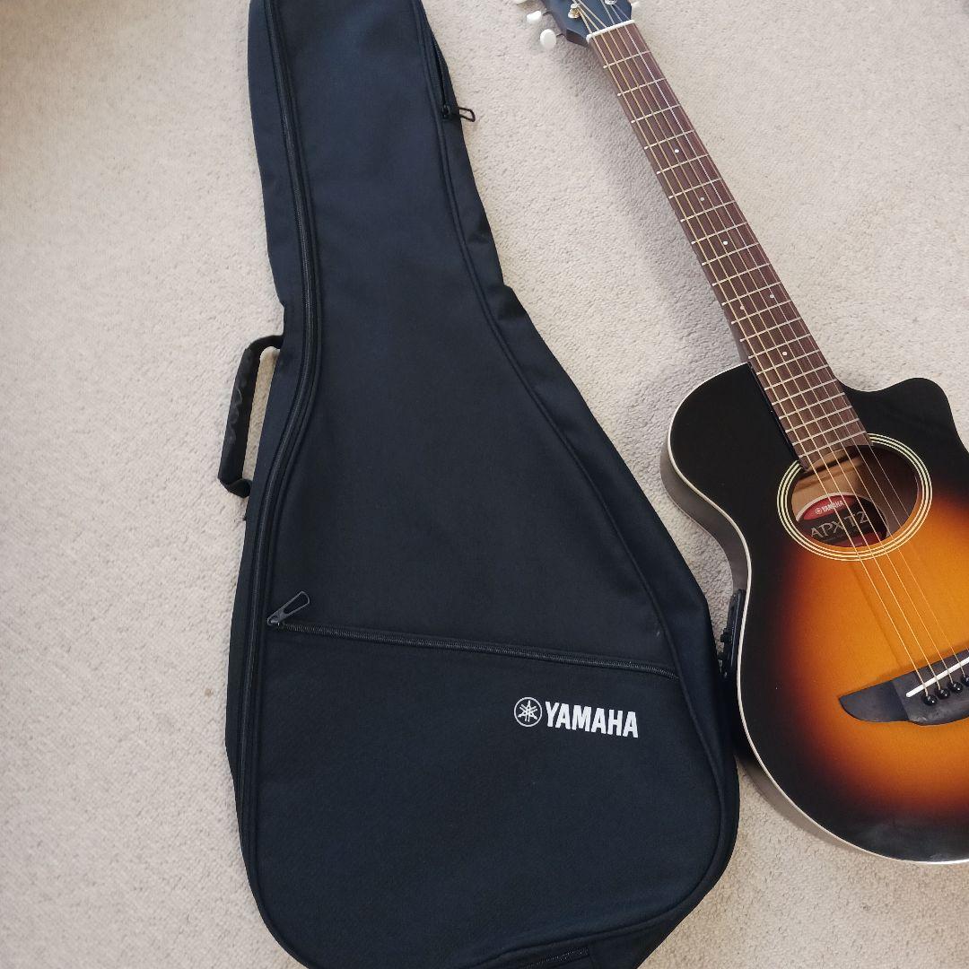 Yamaha Apxt2 エレアコ　 ミニギター用ケース付き　ペグ交換済み