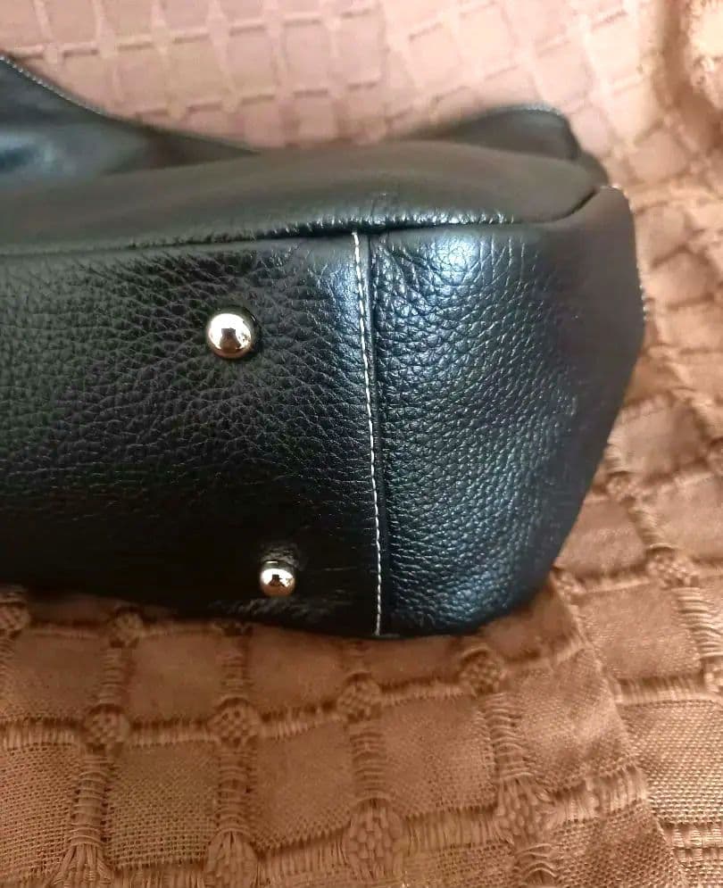 濱野皮革工藝　HAMANO　ショルダーバック　2way　濱野ロール　本革　黒