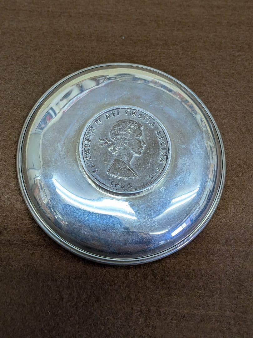 スターリングシルバー925 銀製プレート 68.9gホールマーク刻印有り