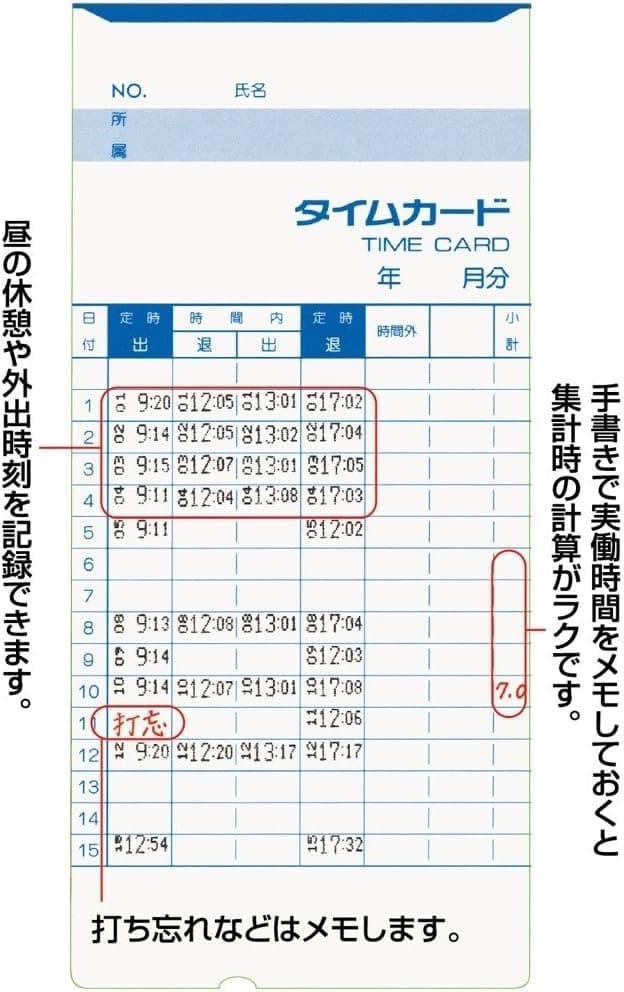 AMANO/アマノ BX2000 タイムレコーダー 勤怠管理 印字/動作確認済
