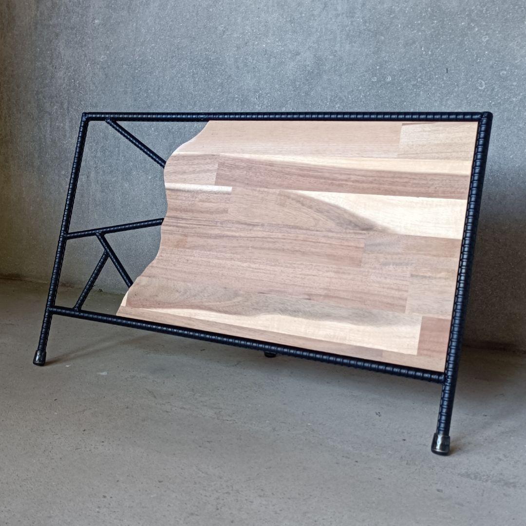 【特別価格】アイアン木目ロースタンドサイン　店舗用看板