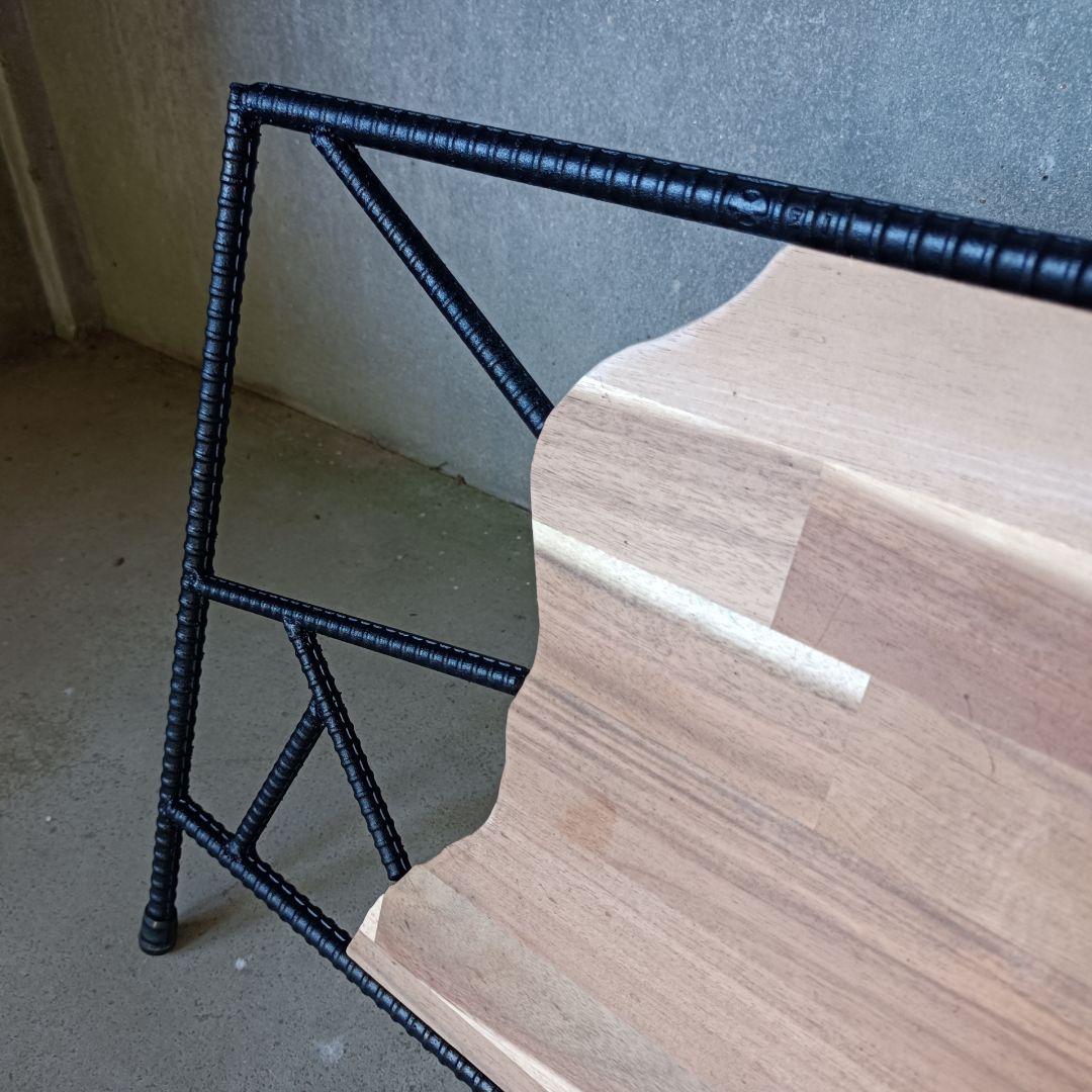 【特別価格】アイアン木目ロースタンドサイン　店舗用看板