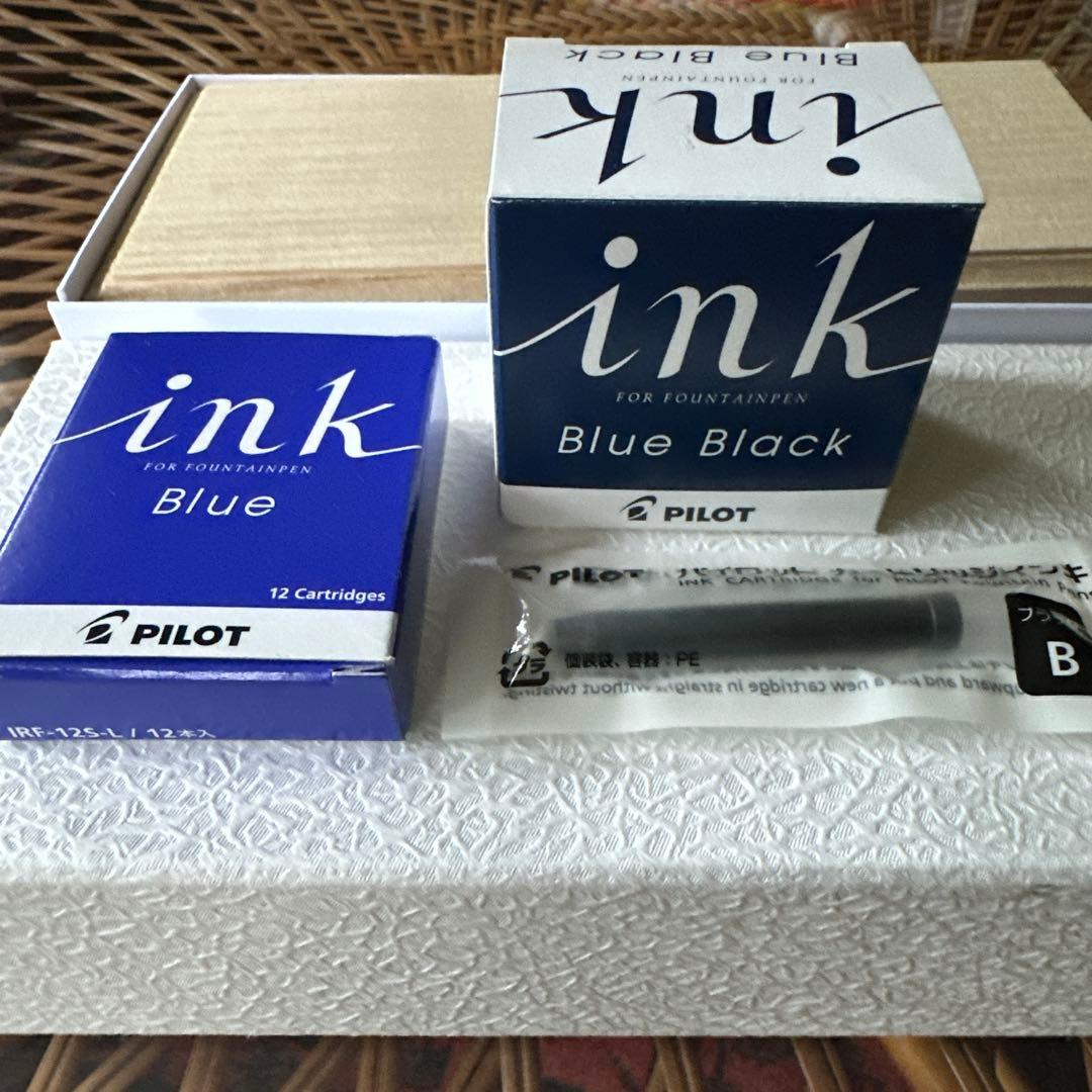 試筆のみ Pilot CUSTOM 845 漆 M(中字) ボトルインク付