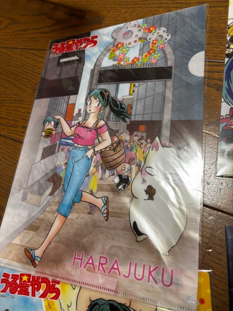 s*☆様 うる星やつら　クリアファイル　セット