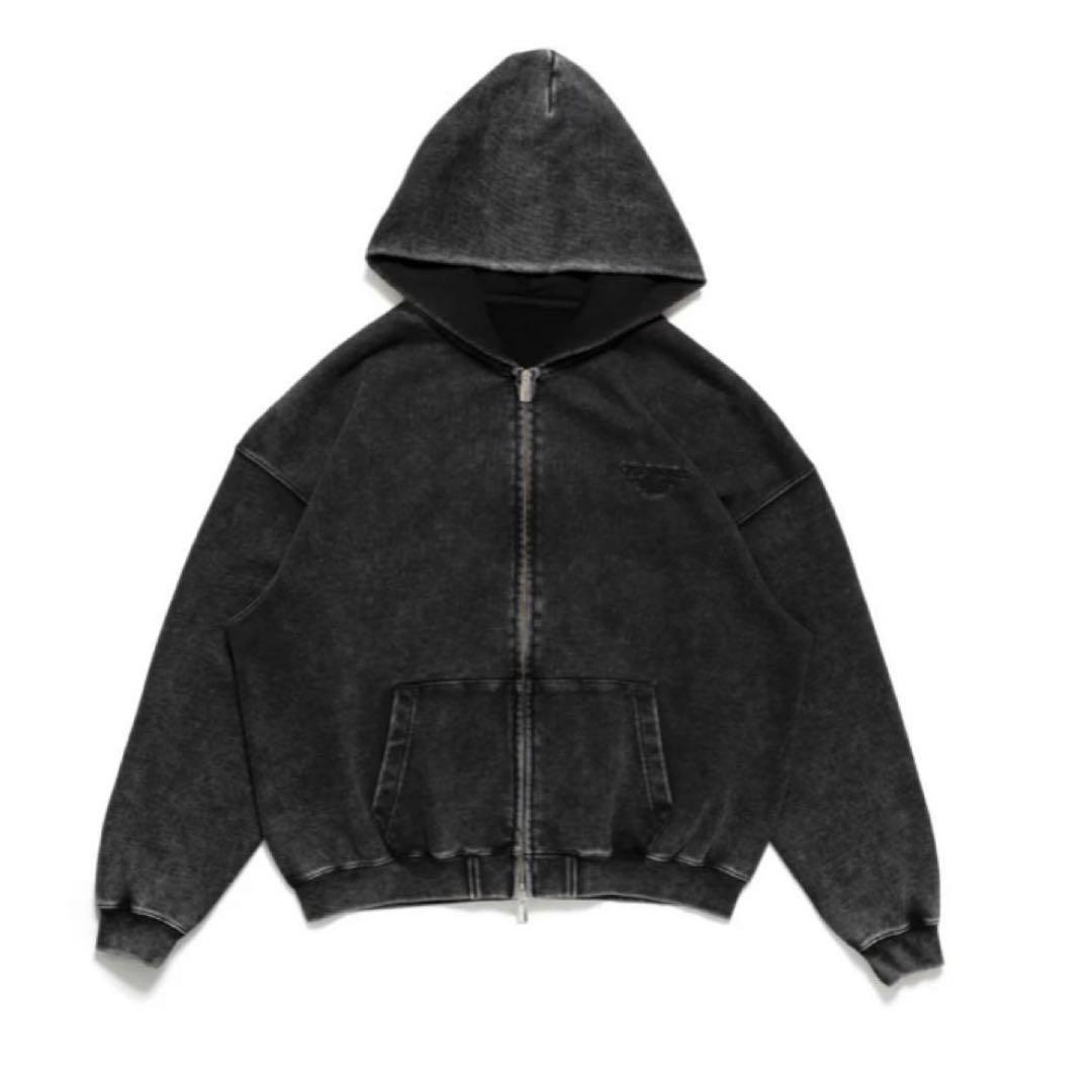 【値下げ】CDL TOKYO Acid Wash Zip Hoodie Sサイズ