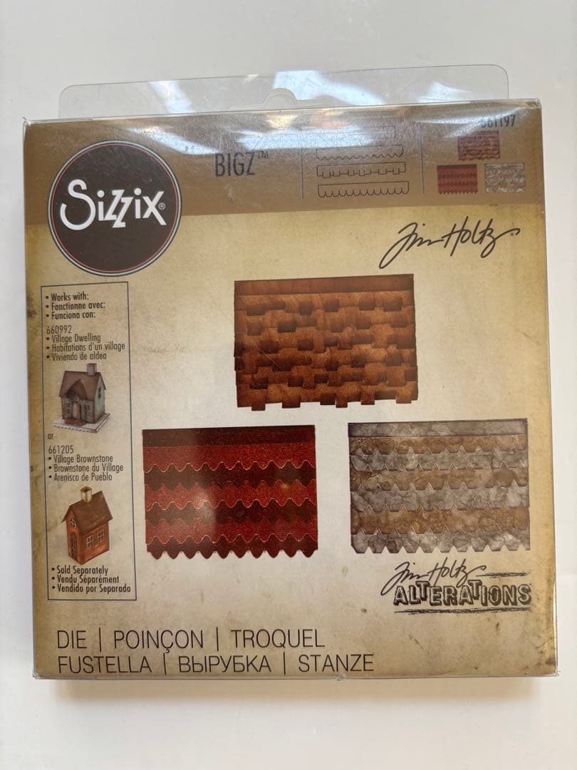 Sizzix Tim Holtz Village Dwelling 4点