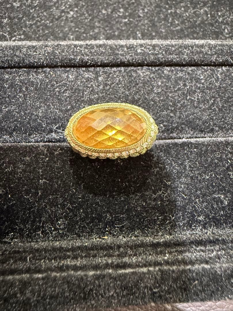 JUDITH RIPKA 925 宝石 ダイヤ付き 指輪 リング レディース