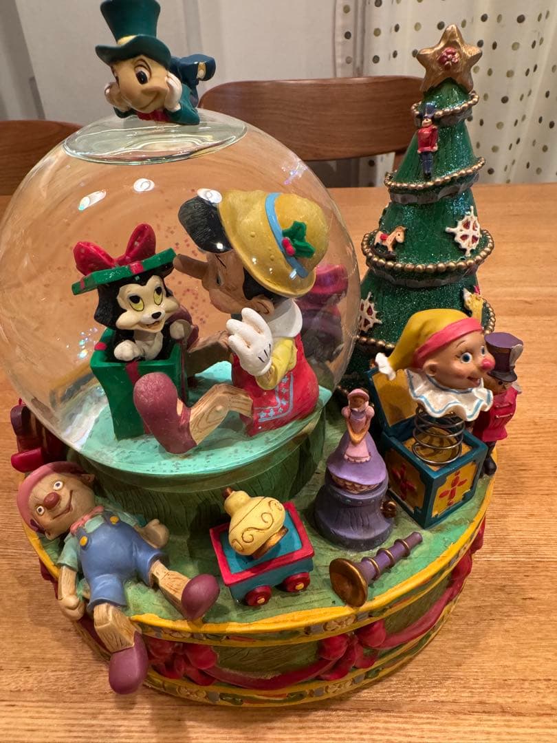 ピノキオ スノードーム オルゴール