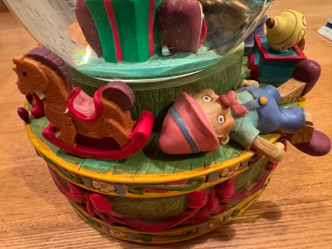 ピノキオ スノードーム オルゴール