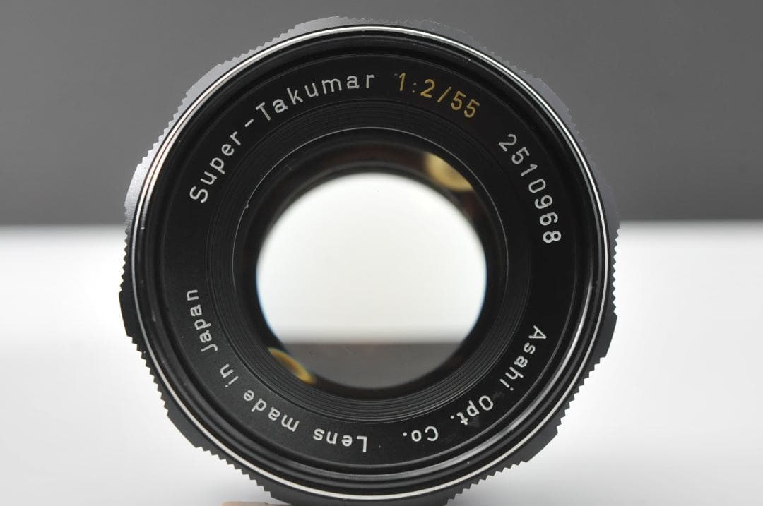 希少 Super Takumar 55mm F2 黄文字 スーパータクマー
