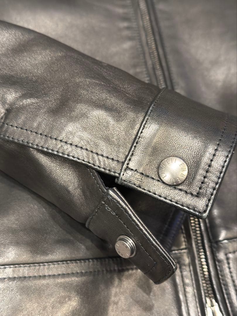 EMMETI JURI エンメティ　ラムレザーシングルライダース 54