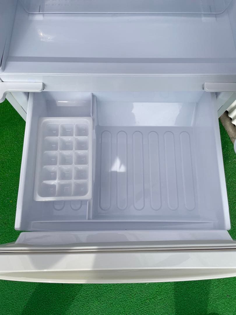 820 シャープ 左右付け替え可能ドア 2ドア冷蔵庫 一人暮らし 単身 ホワイト