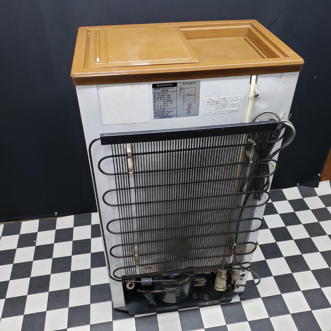 雪印/SANYO/サンヨーアイスクリームストッカー SCR-A41 昭和レトロ