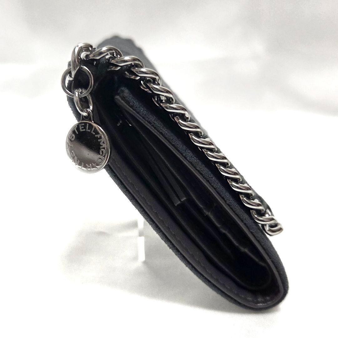 STELLA McCARTNEY 三つ折り財布 ファラベラ レディース ブラック