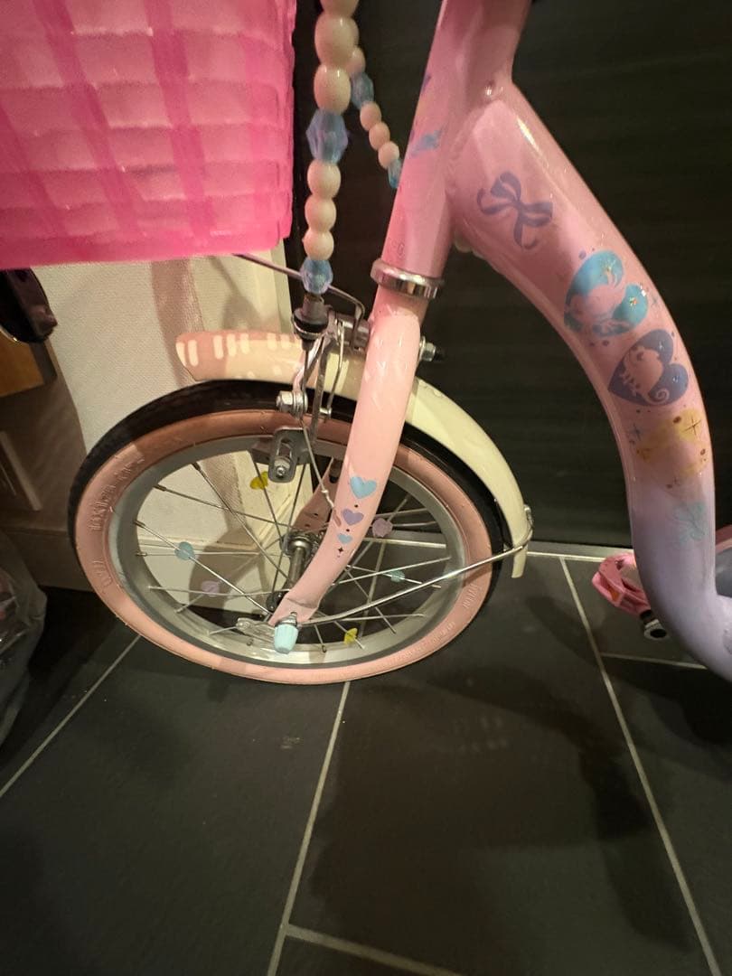 【直接お渡し限定価格】幼児用自転車 プリンセス　ゆめかわ　16インチ