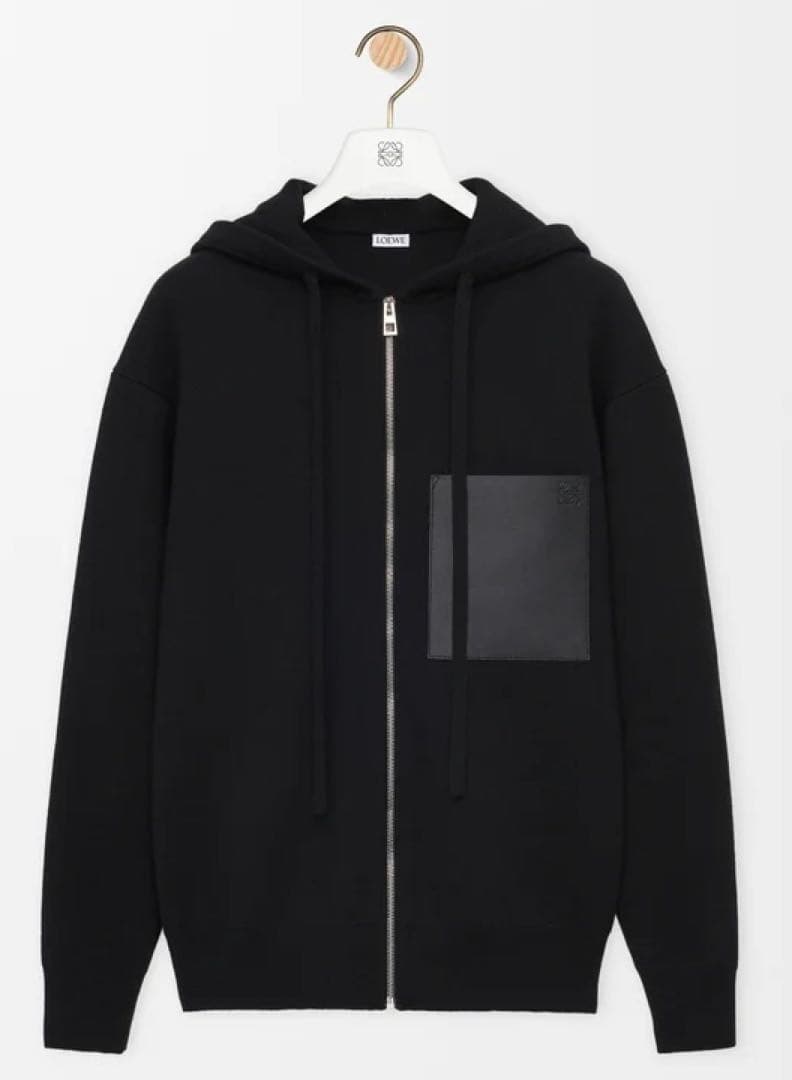 LOEWE ジップアップ フーディー（ウール）