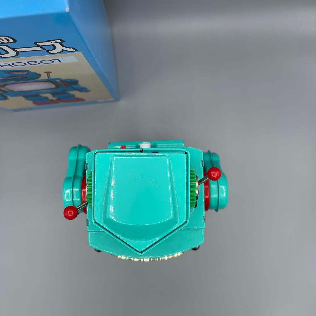 【希少・作動確認済】メタルハウスのロボットシリーズ　ニューテレビロボット　ブリキ