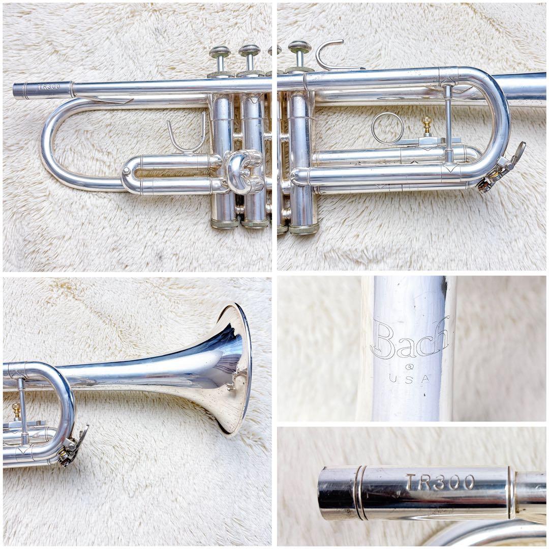 Bach バック TR-300 トランペット B♭ マウスピースなし