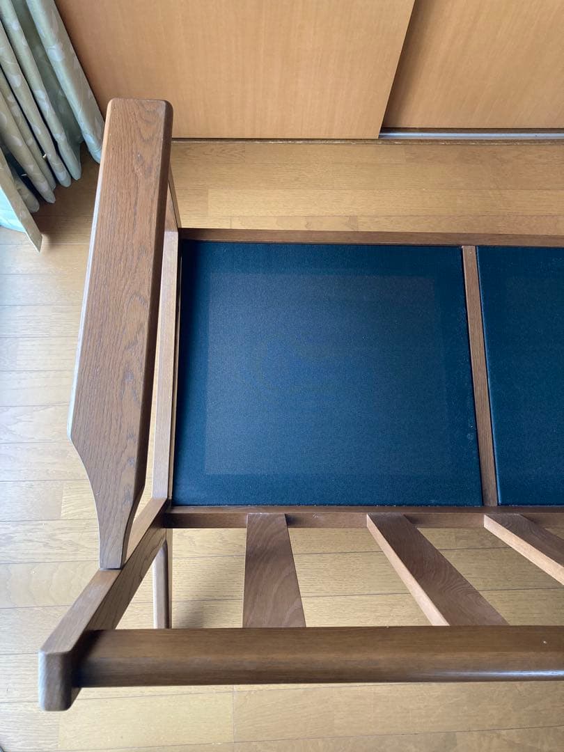 unico で購入　グレー2人掛け　ソファ