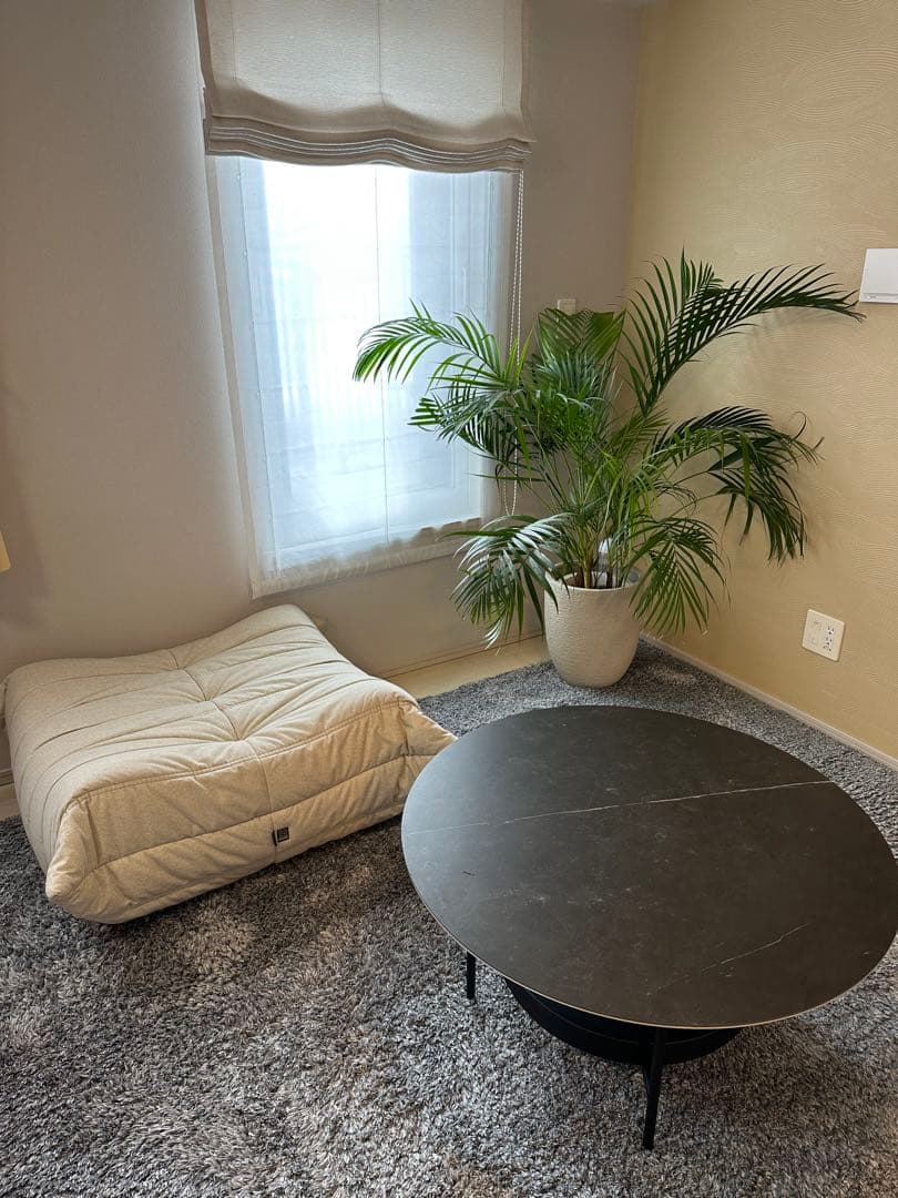 正規品　リーンロゼ　50周年　パフ　オットマン　DENDEN アイボリー