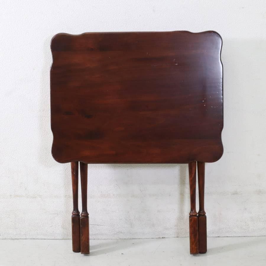 値下 IDC大塚取扱 イーセンアーレン 折りたたみテーブル サイドテーブル